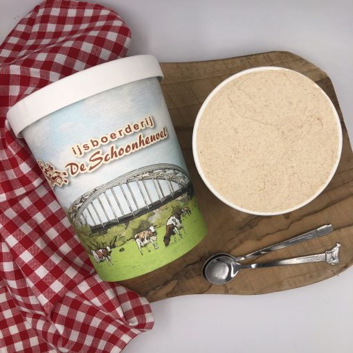 Appel Kaneel Sorbetijs 1 liter, lactose- en glutenvrij!